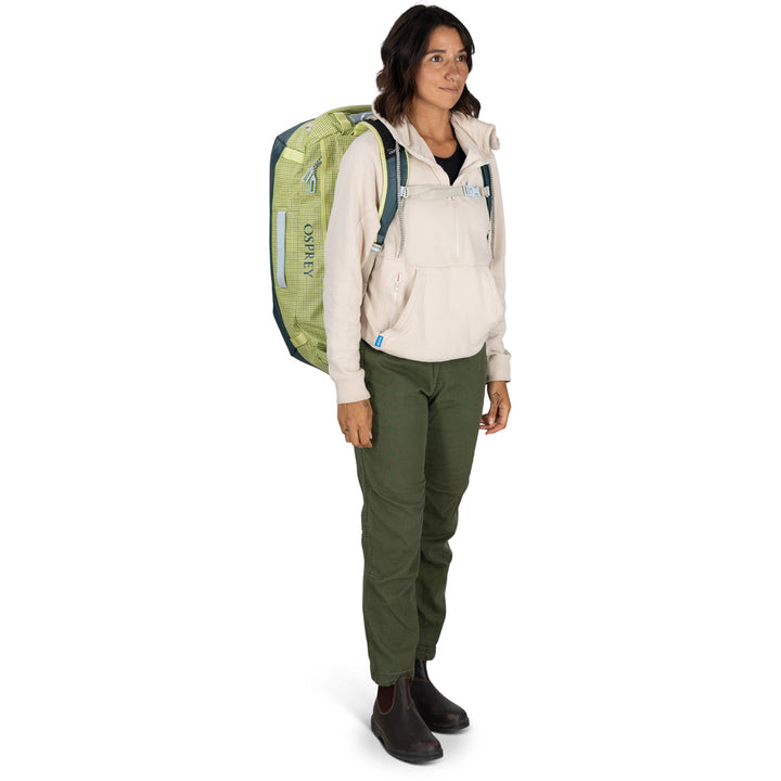 Osprey Transporter 65 Duffle Bag Glow Dew