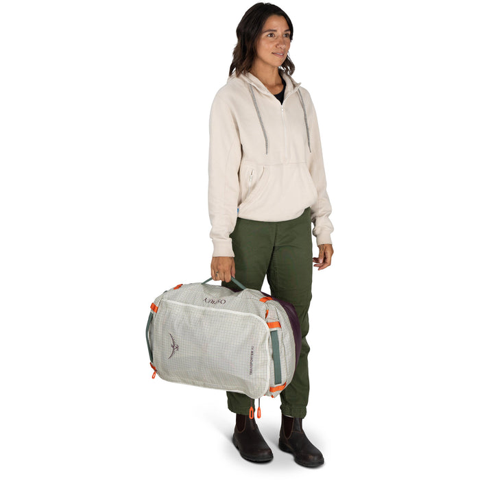Osprey Transporter 40 Duffle Bag Mystery White