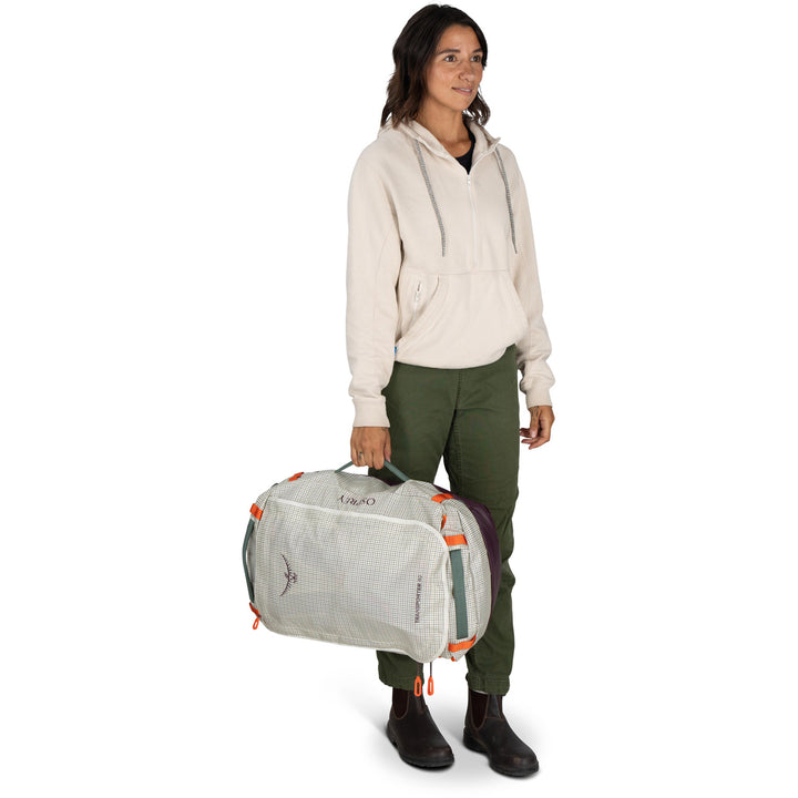 Osprey Transporter 40 Duffle Bag Mystery White