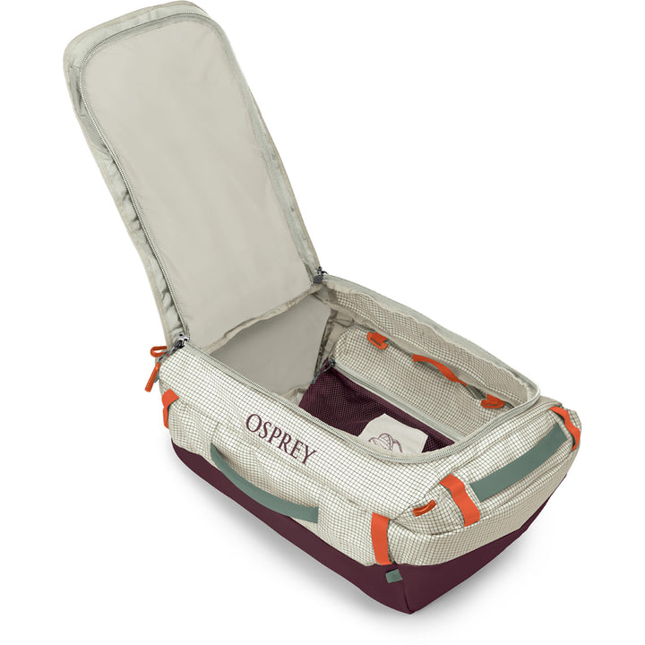Osprey Transporter 40 Duffle Bag Mystery White