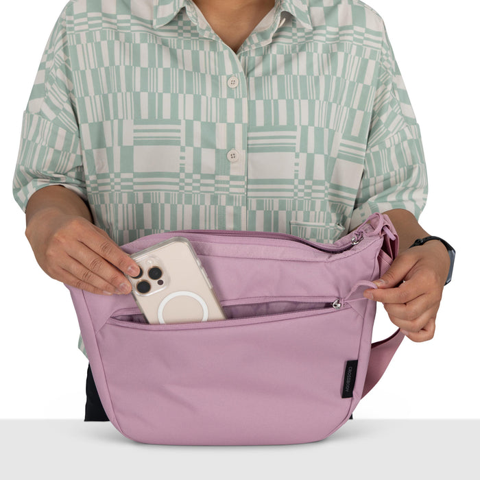 Osprey Daylite Crossbody Pouch Bag Iris Pink