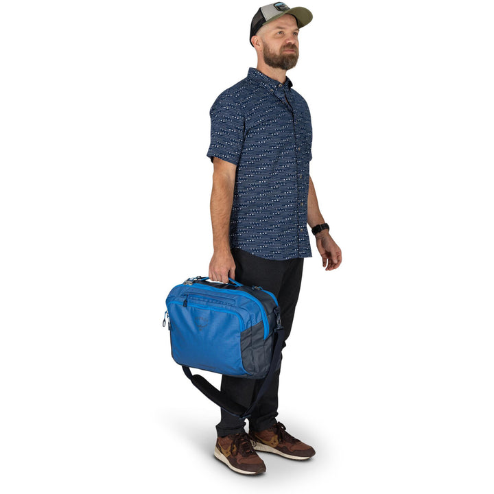Osprey Transporter Carry-On Boarding Bag Blue Flame