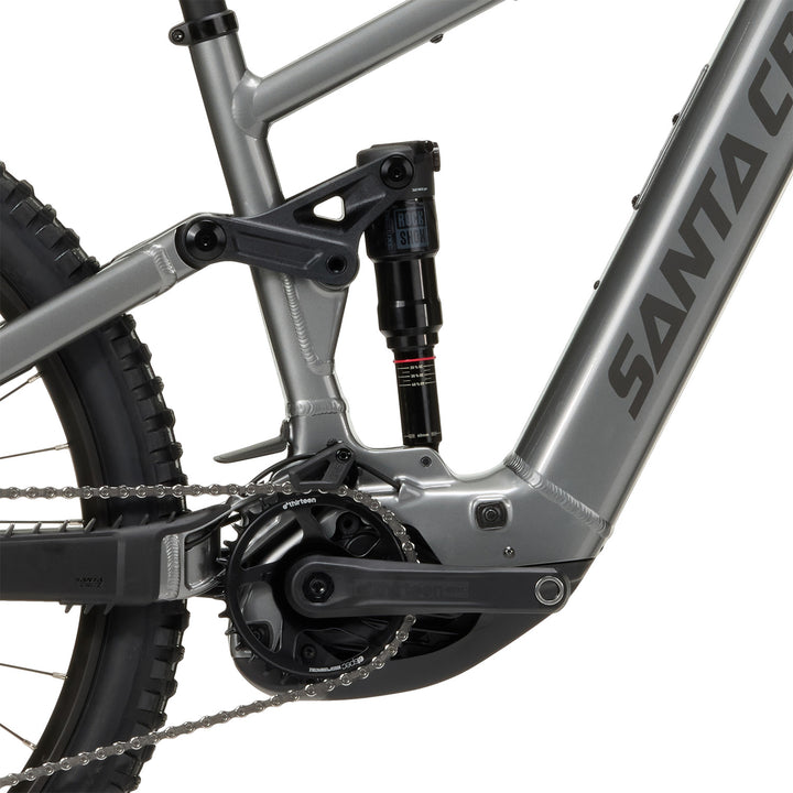 Santa Cruz Vala 1 AL Deore E-Mountain Bike 2026 Gloss Lunar Gray