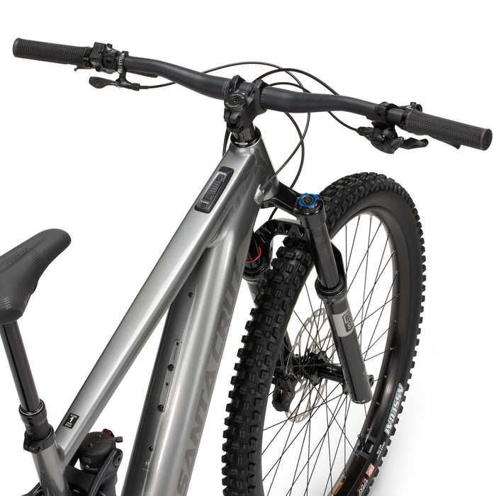 Santa Cruz Vala 1 AL Deore E-Mountain Bike 2026 Gloss Lunar Gray