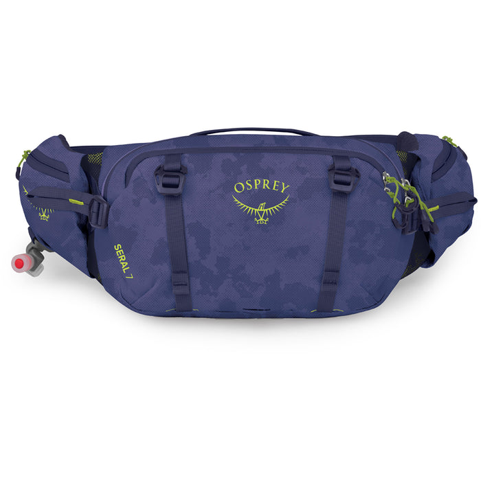 Osprey Seral 7 Hydration Waist Pack Botswana Purple Dust Print