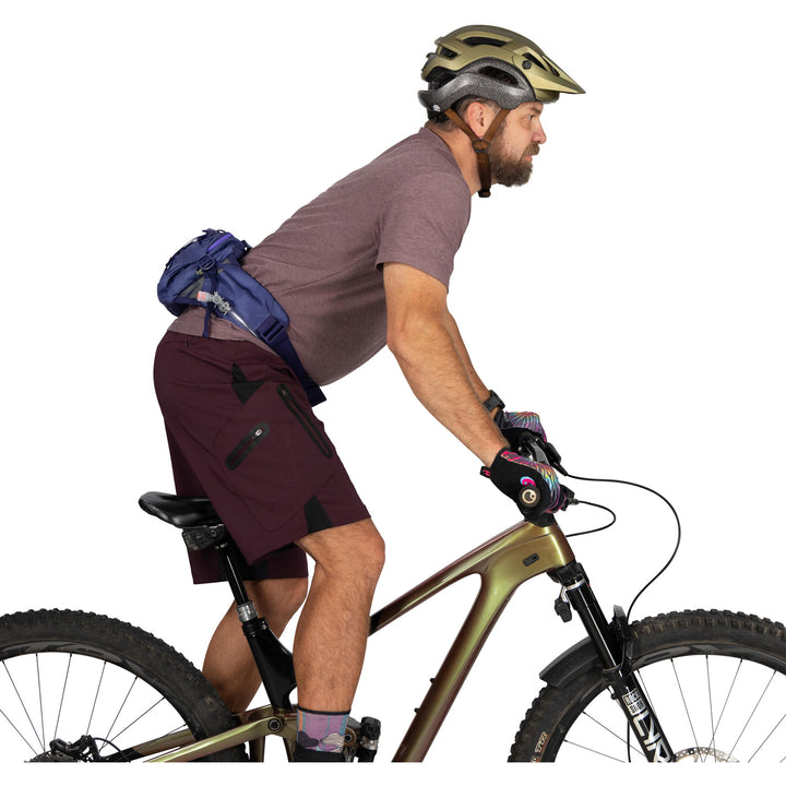 Osprey Seral 4 Hydration Waist Pack Botswana Purple Dust Print