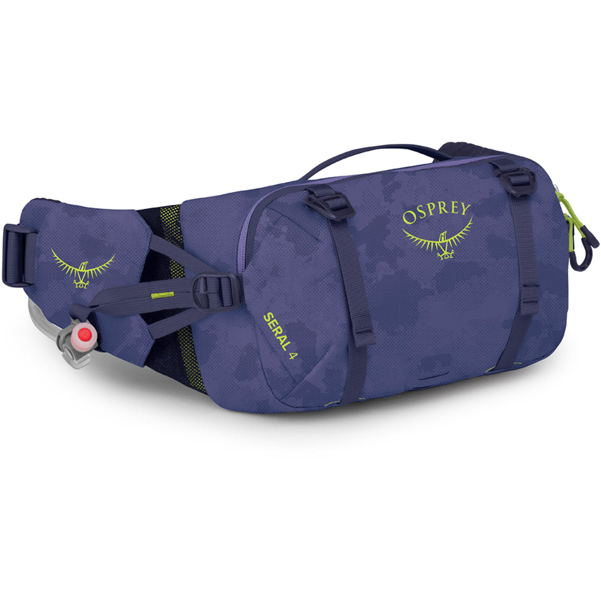 Osprey Seral 4 Hydration Waist Pack Botswana Purple Dust Print