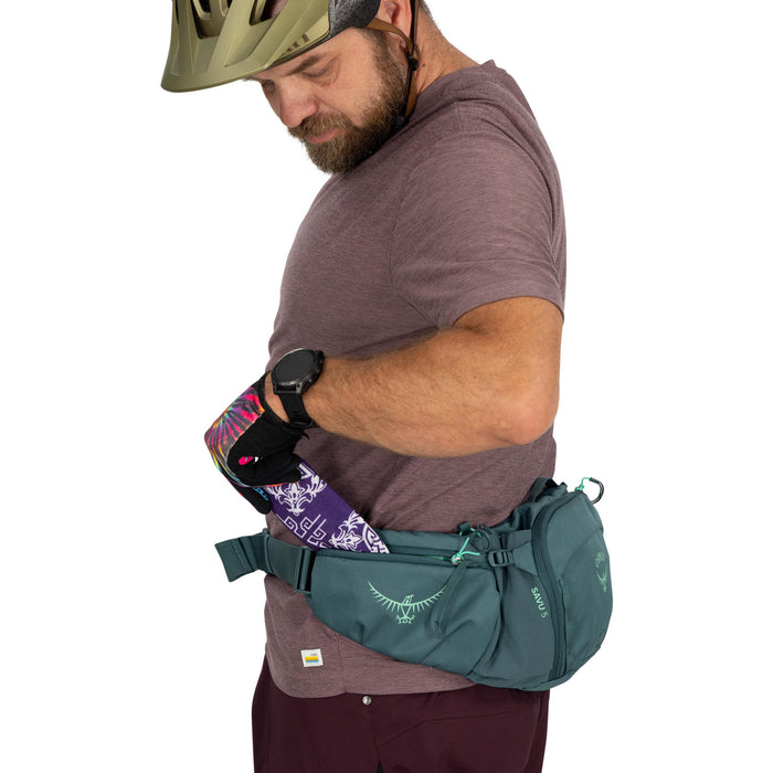 Osprey Savu 5 Lumbar Bottle Pack Cascade Blue