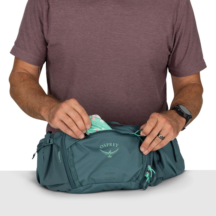 Osprey Savu 5 Lumbar Bottle Pack Cascade Blue