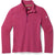 Smartwool Classic Thermal Merino Base Layer 1/4 Zip Top - Kids' Festive Fuchsia Heather