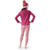 Smartwool Classic Thermal Merino Base Layer 1/4 Zip Top - Kids' Festive Fuchsia Heather