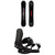 Arbor Red Gerard Pro Snowboard 2027 + Hemlock Snowboard Bindings