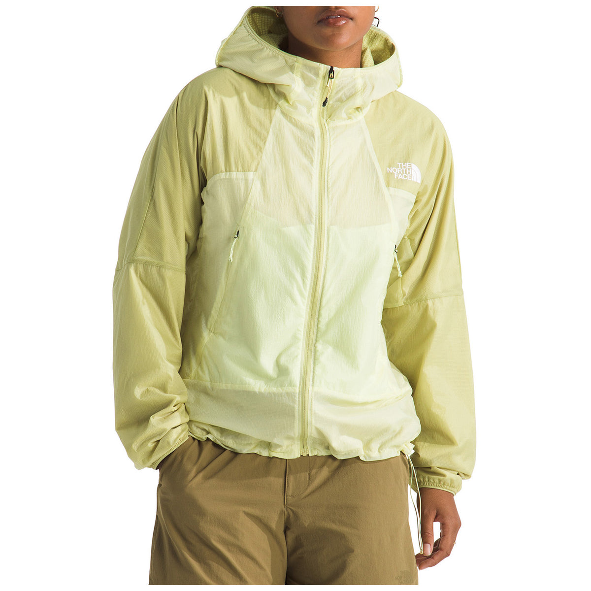 The North Face Ridgelite FUTUREFLEECE™ Wind Jacket - Women's Lemon Mist/Pear