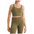 The North Face Jaida Long Line Bra - Women's Cedar