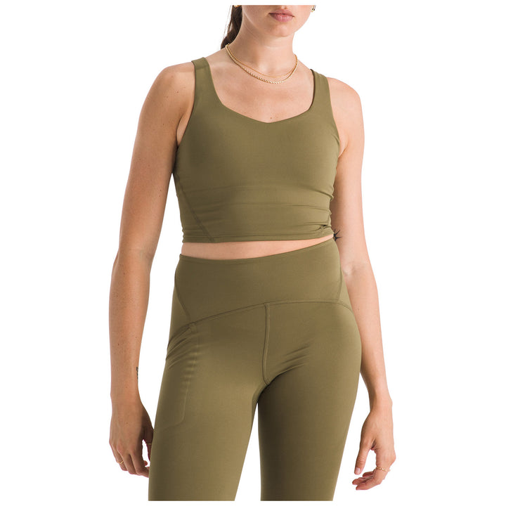 The North Face Jaida Long Line Bra - Women's Cedar