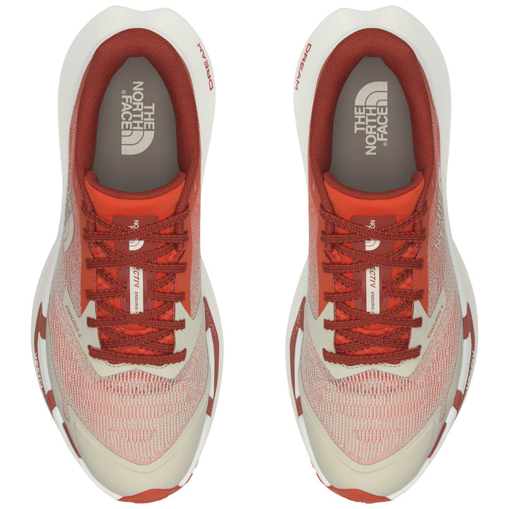 The North Face VECTIV Enduris 4 Shoes - Men's Lava Red/Calacatta
