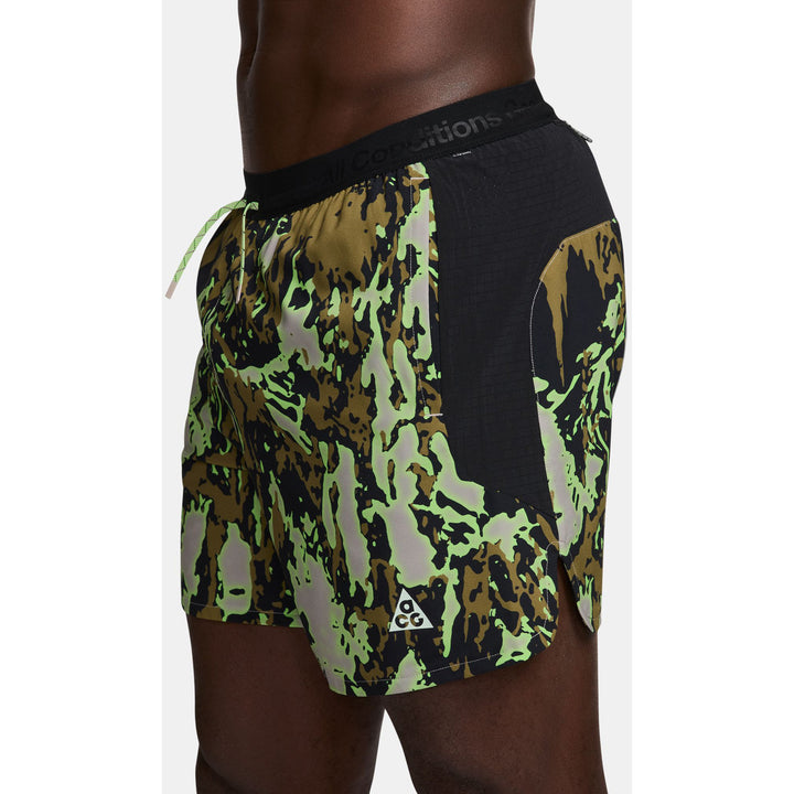 Nike ACG Dri-Fit Trail AOP 6" Shorts - Men's College Grey/Black/Summit White