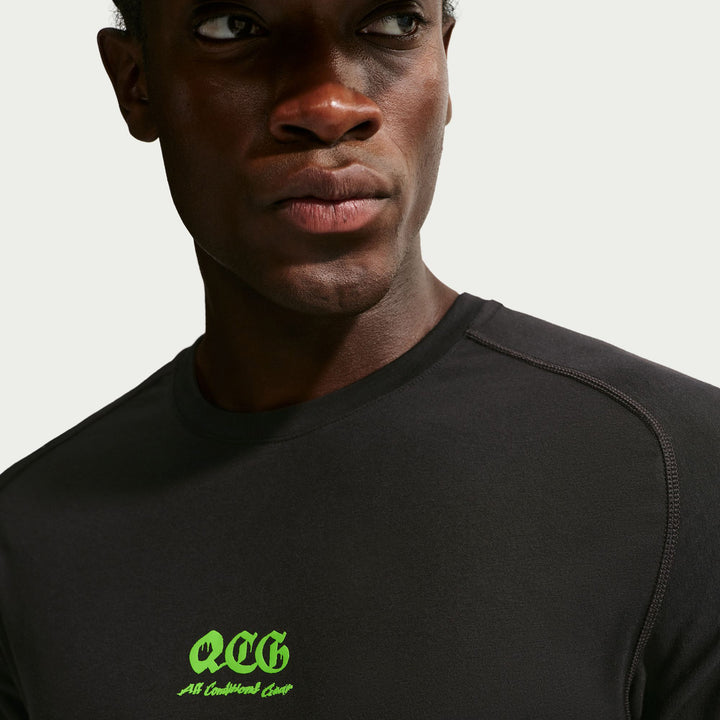 Nike ACG Dri-Fit ADV Solar Chase NGR Short-Sleeve Shirt - Men's Black/Summit White