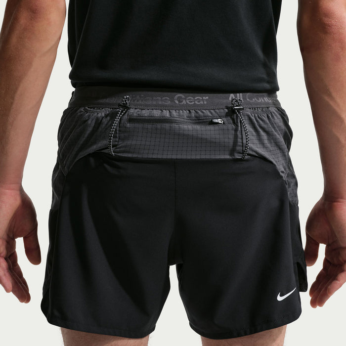 Nike ACG Dri-Fit ADV Second Sunrise 5" Brief-Lined Shorts - Men's Black/Anthracite/Summit White