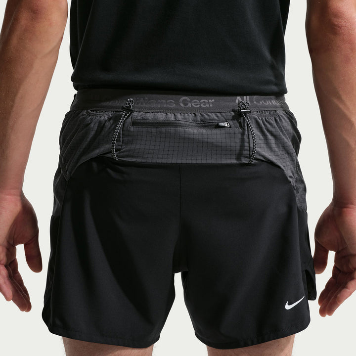 Nike ACG Dri-Fit ADV Second Sunrise 5" Brief-Lined Shorts - Men's Black/Anthracite/Summit White