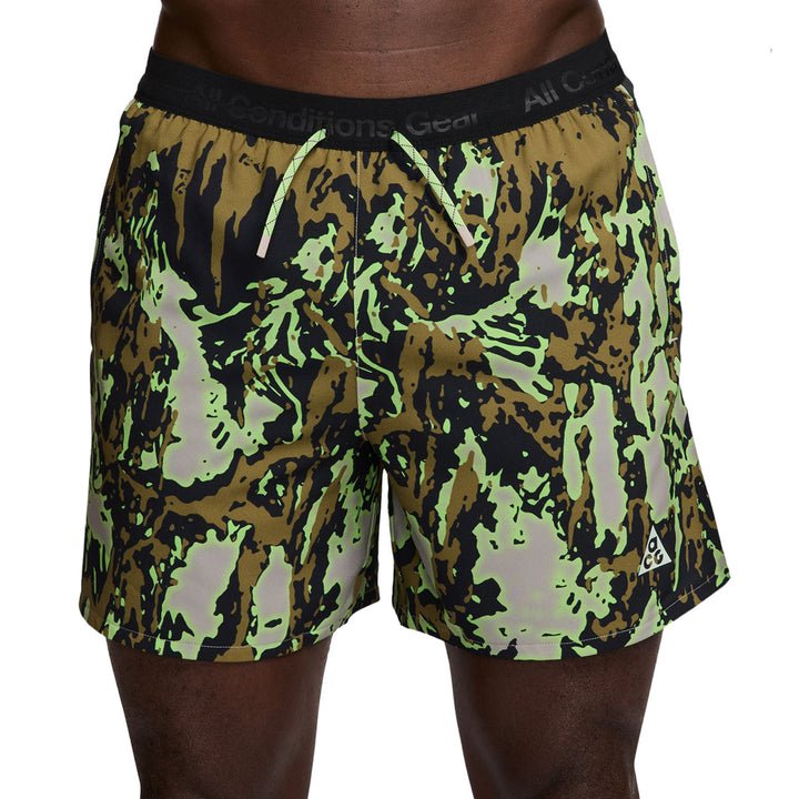 Nike ACG Dri-Fit Trail AOP 6" Shorts - Men's College Grey/Black/Summit White