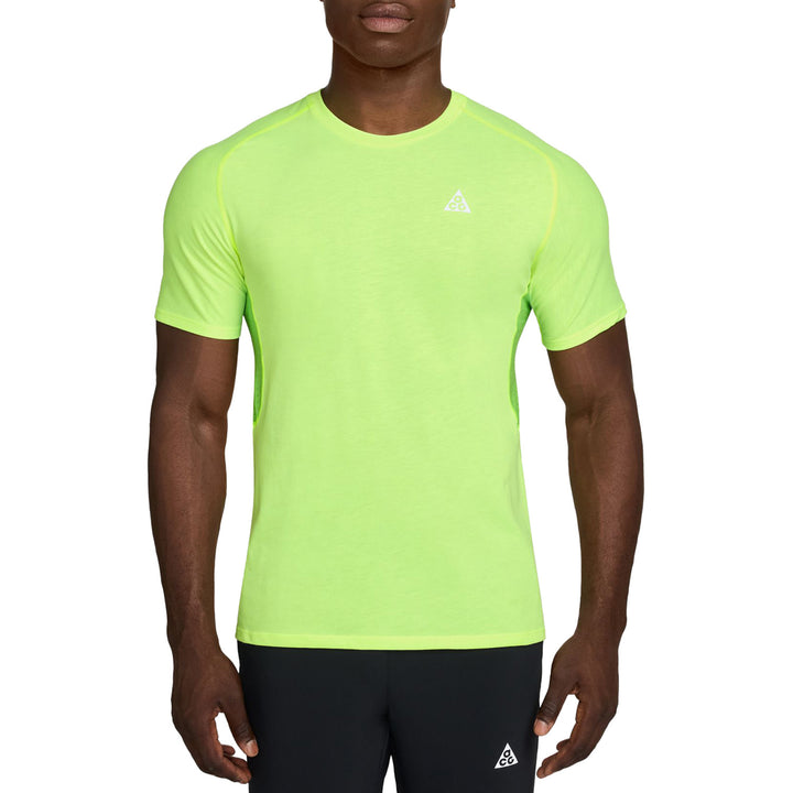 Nike ACG Dri-Fit ADV Solar Chase Short-Sleeve T-Shirt - Men's Volt Ice/Mean Green/Summit White