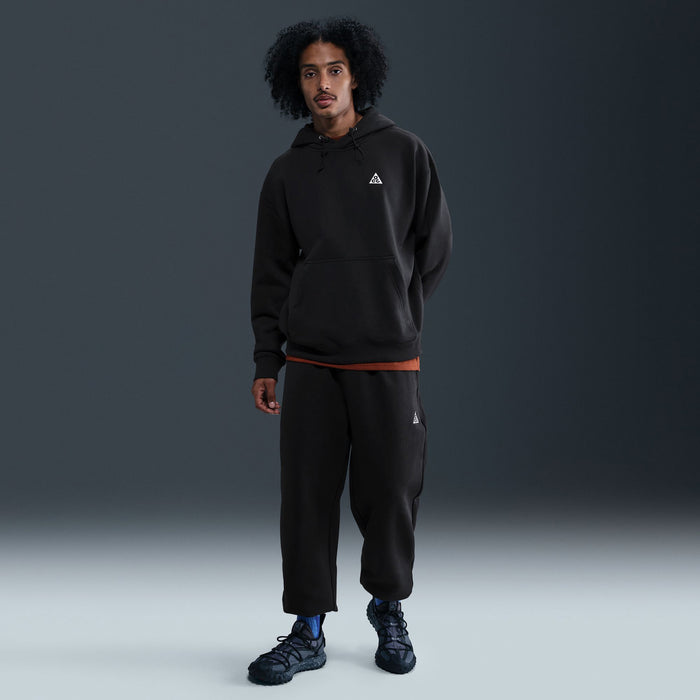 Nike ACG "Tuff Fleece" Hoodie - Men's Black/Anthrecite/Summit White