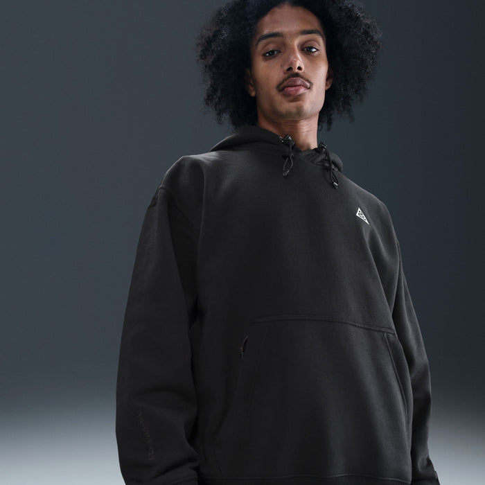 Nike ACG "Tuff Fleece" Hoodie - Men's Black/Anthrecite/Summit White