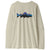 Patagonia Long-Sleeve Cap Cool-Fitz Roy Trout Shirt - Women's Dyno White