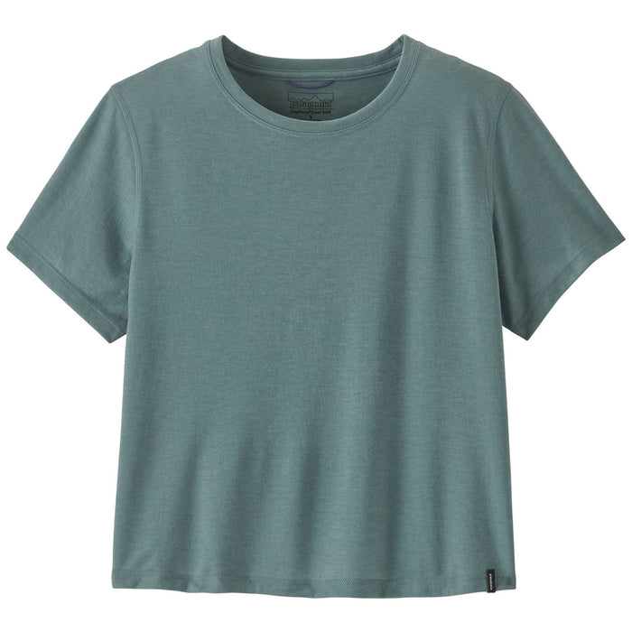 Patagonia Cap Cool Trail Cropped Shirt - Women's Blue Sage
