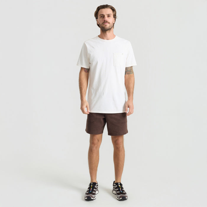 Roark Made To Fade Short - Men's Washed Cocoa Bean