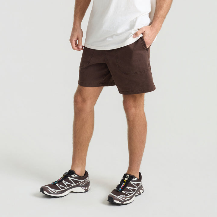 Roark Made To Fade Short - Men's Washed Cocoa Bean