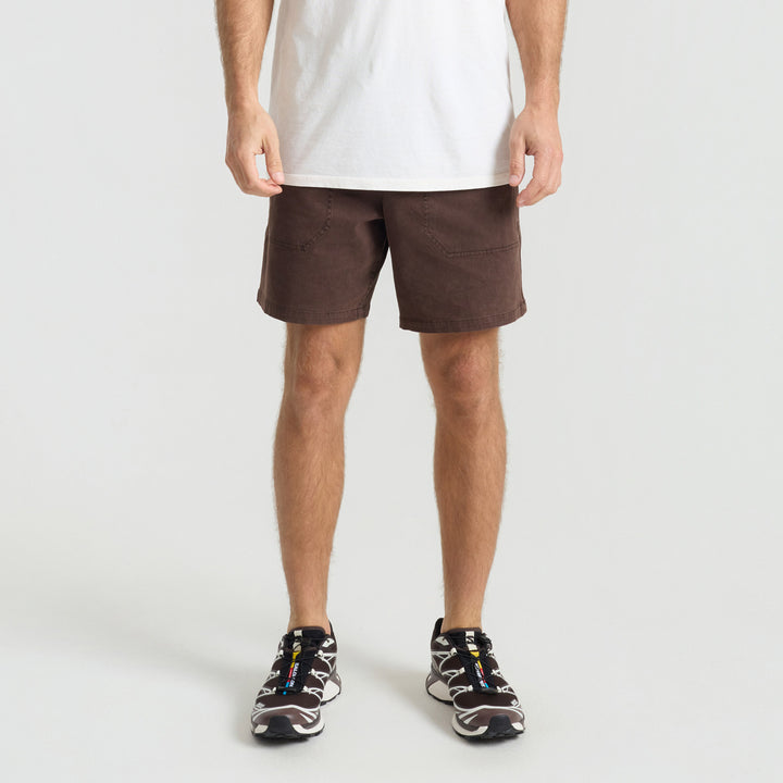 Roark Made To Fade Short - Men's Washed Cocoa Bean
