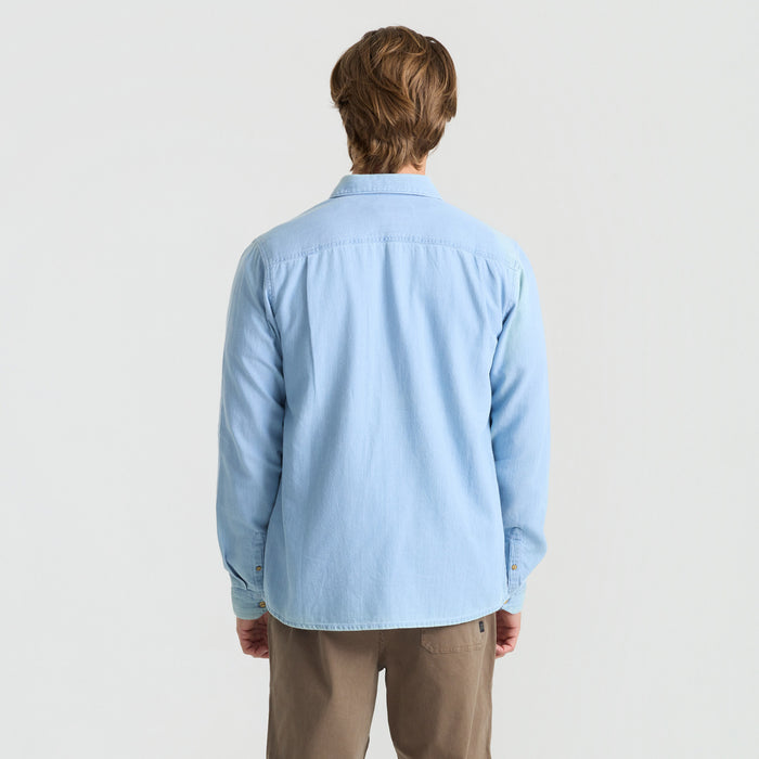 Roark Scholar Chambray Long-Sleeve Shirt - Men's Bleached