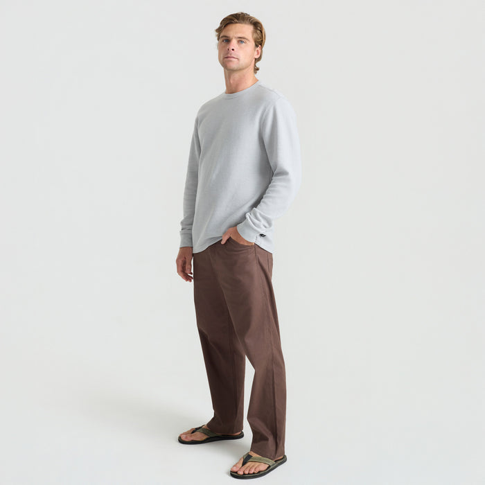 Roark Well Worn Thermal Shirt - Men's Heather Grey