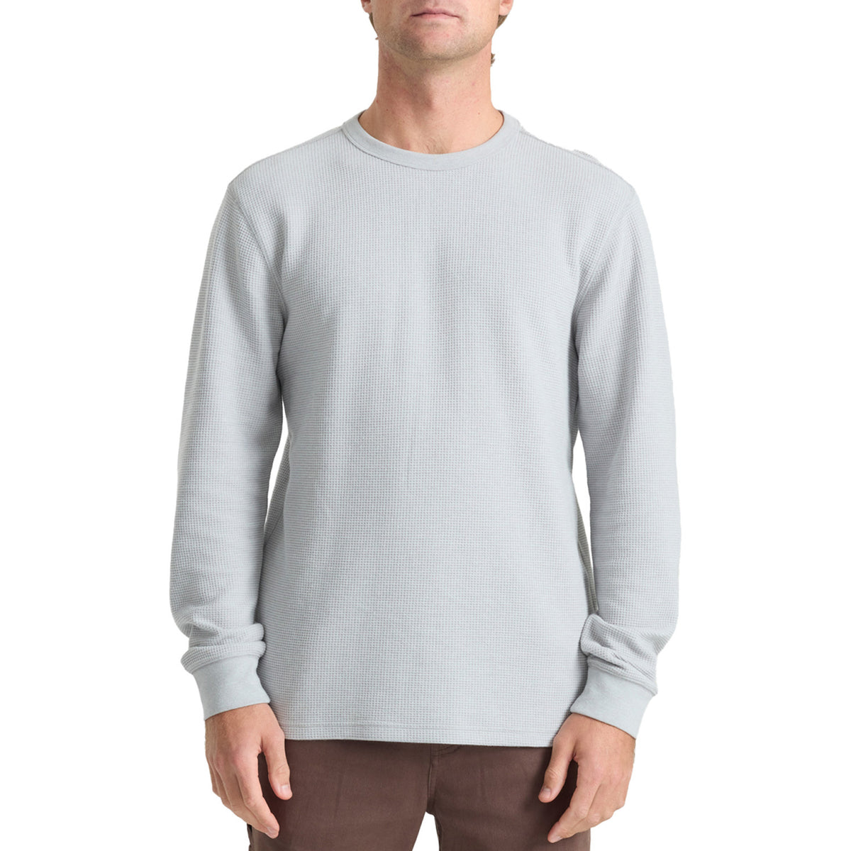 Roark Well Worn Thermal Shirt - Men's Heather Grey