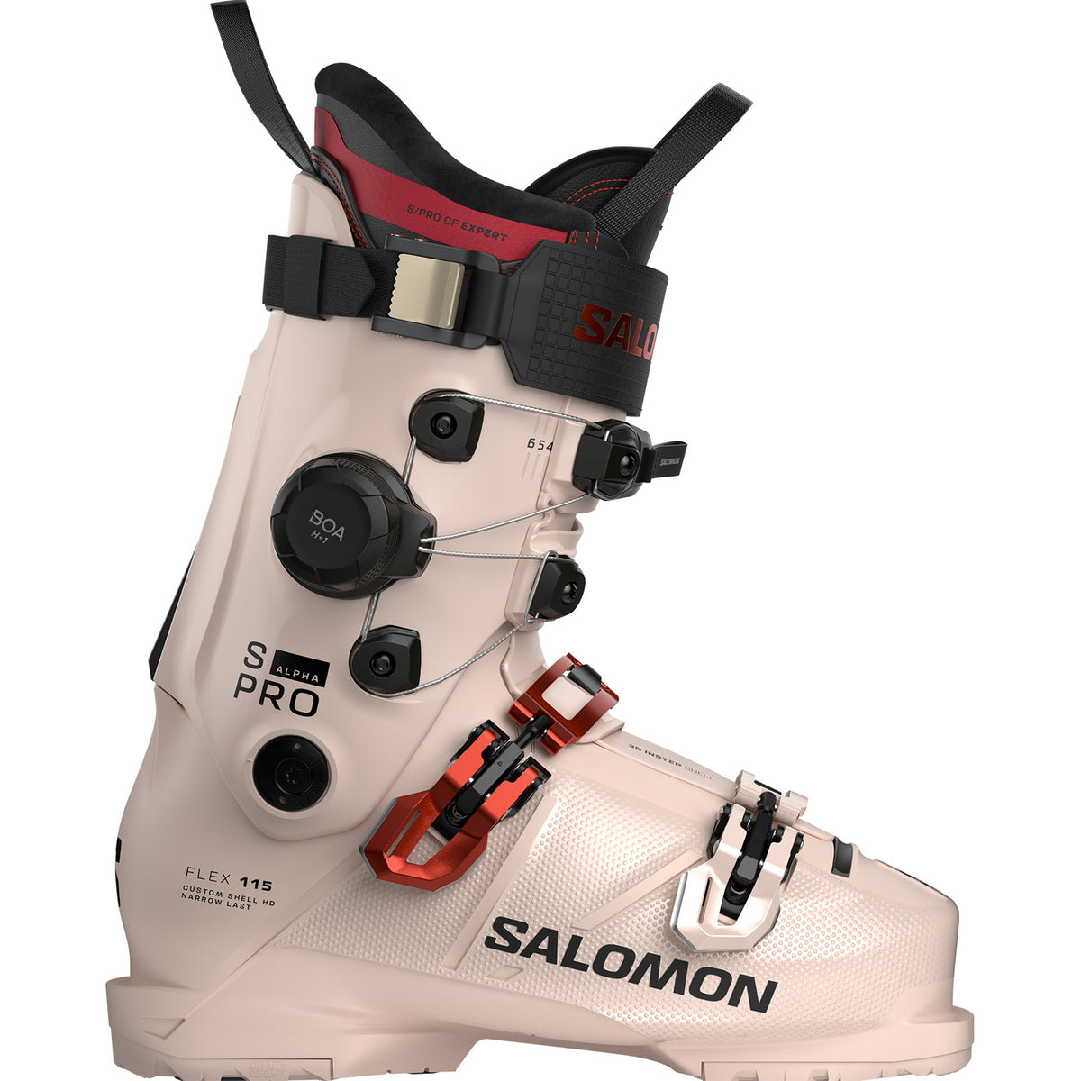 Salomon S/Pro Alpha C BOA 115 W Ski Boots - Women's 2027 Lilac Ash