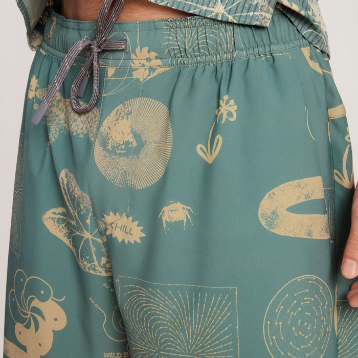 Roark Serrano 7" Shorts - Men's Slate Green