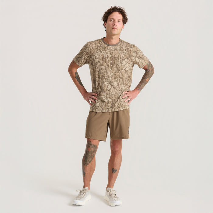 Roark Mathis Active Tie Dye Pocket T-Shirt - Men's Khaki