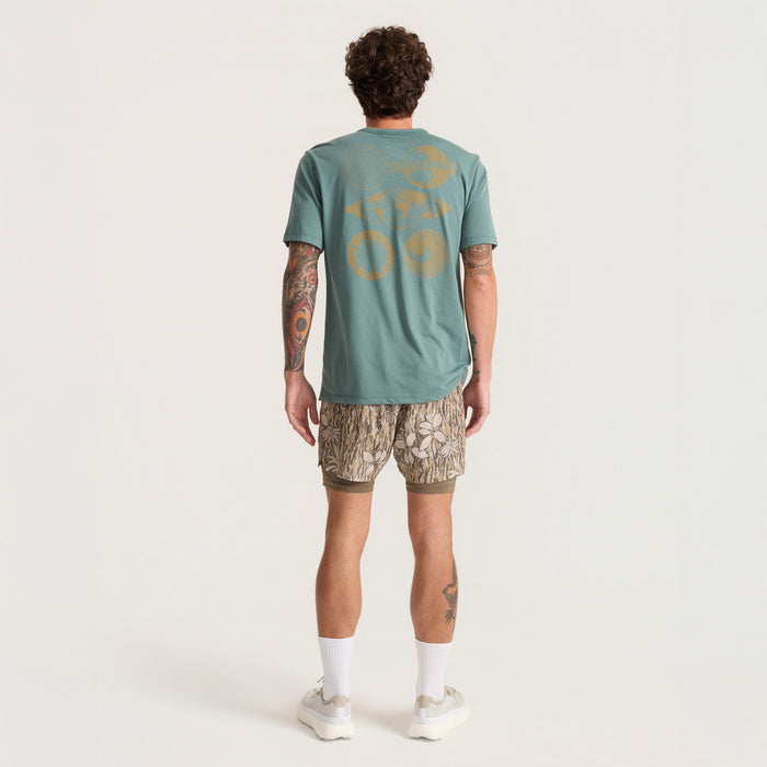 Roark Mathis Active Short-Sleeve T-Shirt - Men's Slate Green WBN