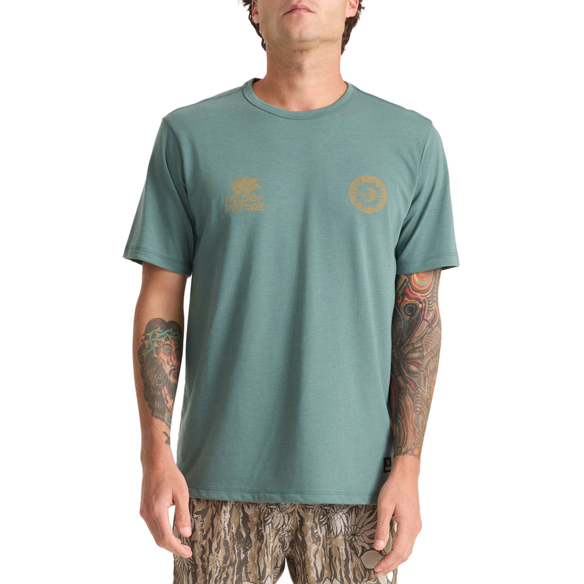 Roark Mathis Active Short-Sleeve T-Shirt - Men's Slate Green WBN