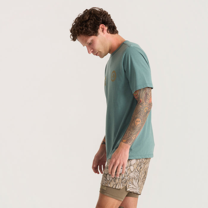 Roark Mathis Active Short-Sleeve T-Shirt - Men's Slate Green WBN