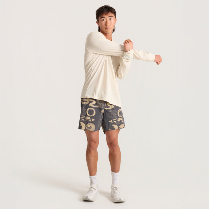 Roark Mathis Active Long-Sleeve T-Shirt - Men's Ivory