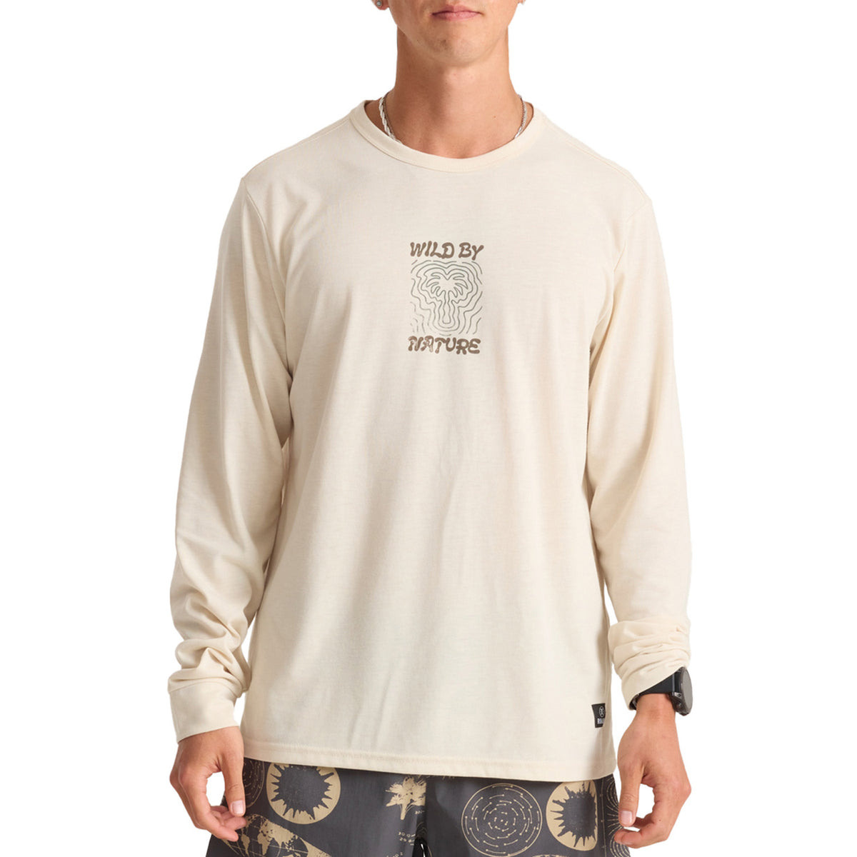 Roark Mathis Active Long-Sleeve T-Shirt - Men's Ivory