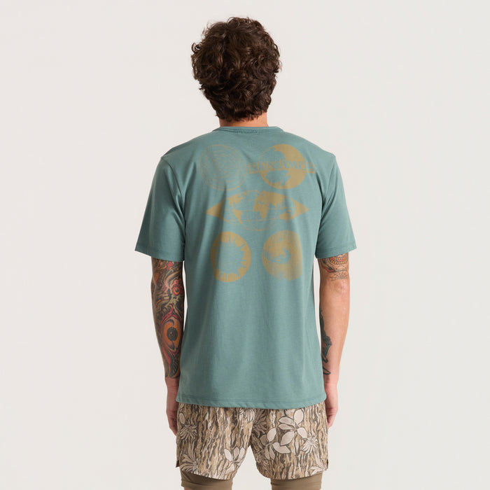 Roark Mathis Active Short-Sleeve T-Shirt - Men's Slate Green WBN