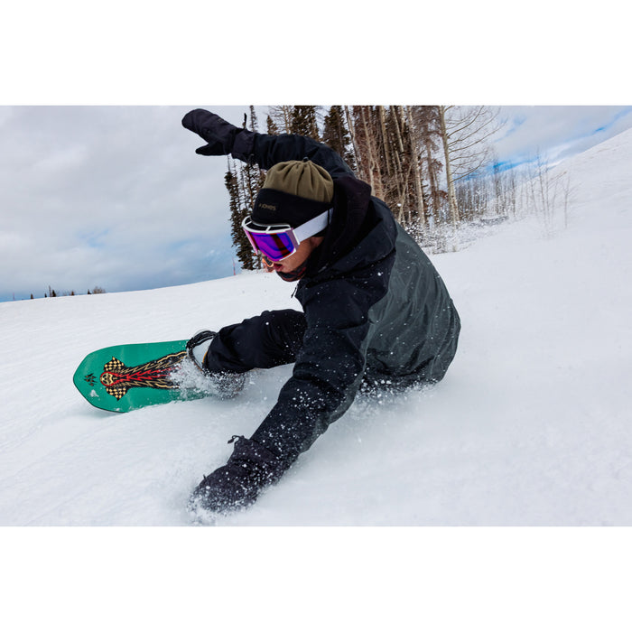 henry jones snowboard Stratos Harry Kearney LTD 2 x 4 Insert Pattern Blunt Nose How a board glides in powder Jones Stratos x Harry Kearney