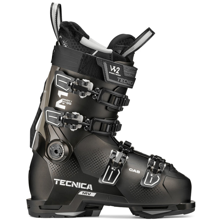 Tecnica Mach1 MV 95 W Ski Boots - Women's 2027 Black Gold