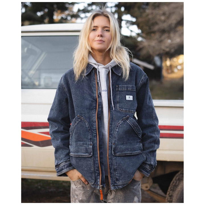 Ripton Speed Coat - Unisex Dark Wash