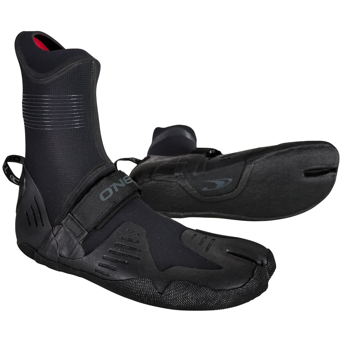 O'Neill 5mm+ Psycho Tech Split Toe Wetsuit Boots Black
