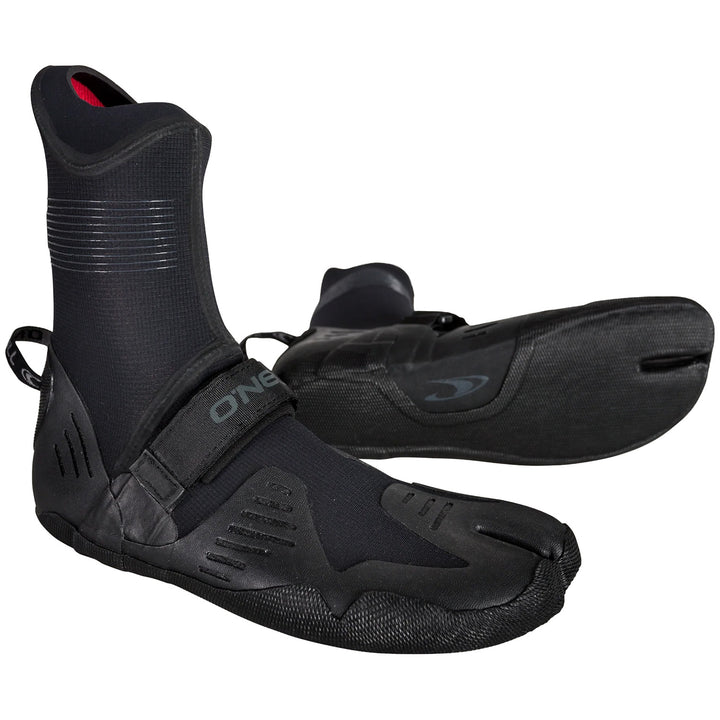 O'Neill 5mm+ Psycho Tech Split Toe Wetsuit Boots Black